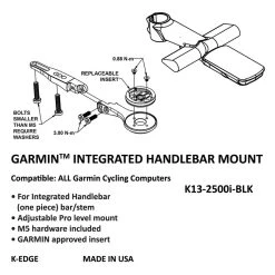 K-Edge K-EDGE GARMIN IHS Mount Black -Bosch Verkaufsgeschäft k edge k edge garmin ihs mount black3