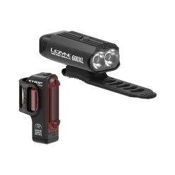 Lezyne Micro Drive 600XL / Strip Pair Black / Black