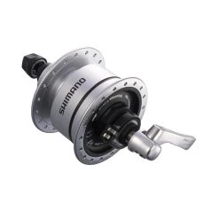 Shimano Nabendynamo DH-3D72 Center-Lock 100 Mm 36-Loch 6V/3W QR Silber Box