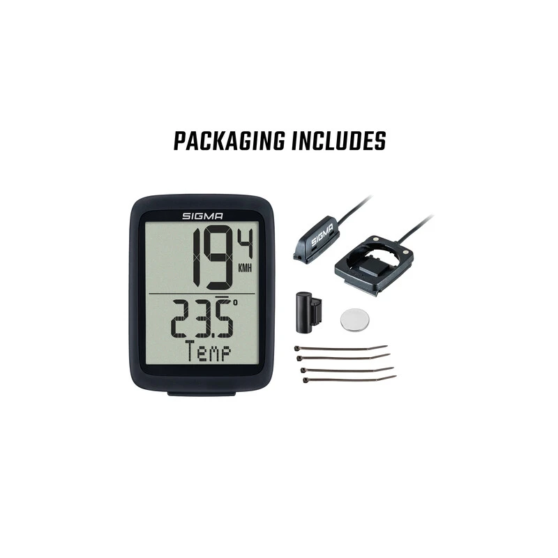 Sigma Computer BC 10.0 WR Kabelgebunden Schwarz/weiss 5 Sigma Computer BC 10.0 WR Kabelgebunden Schwarz/weiss – Bild 3