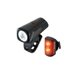 Sigma Lampe BUSTER 400 / RL 80 USB Set, 19630, Schwarz, 400 Lumen, USB-Ladekabel