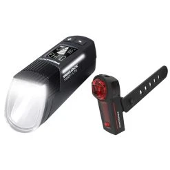 Trelock Beleuchtungs-Set LS 660 I-GO VISION LITE + LS 740 I-GO